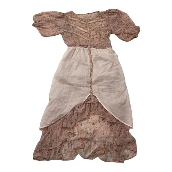 Etophe Studios Women’s  Pink Flower Color , Polyester/ Rayon Dress.Size Large. - Picture 8 of 12